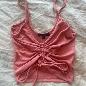 Pink tank top